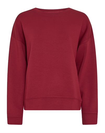 MSCH Copenhagen - MSCHIma Sweatshirt - Burgundy Rhubarb